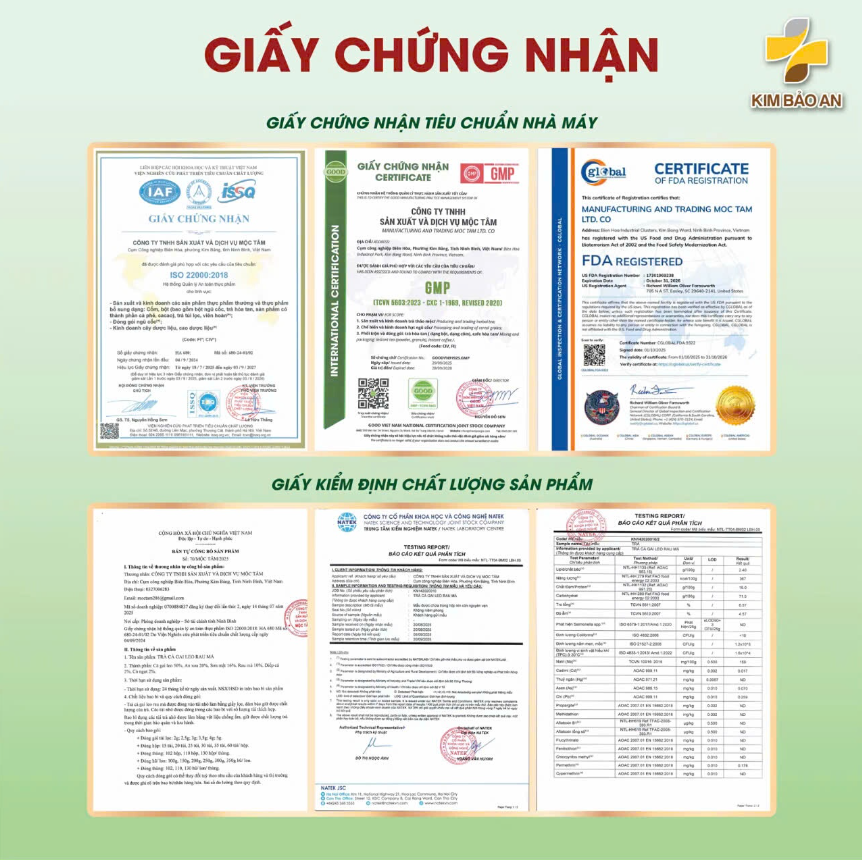 Giấy chứng nhận sản phẩm
