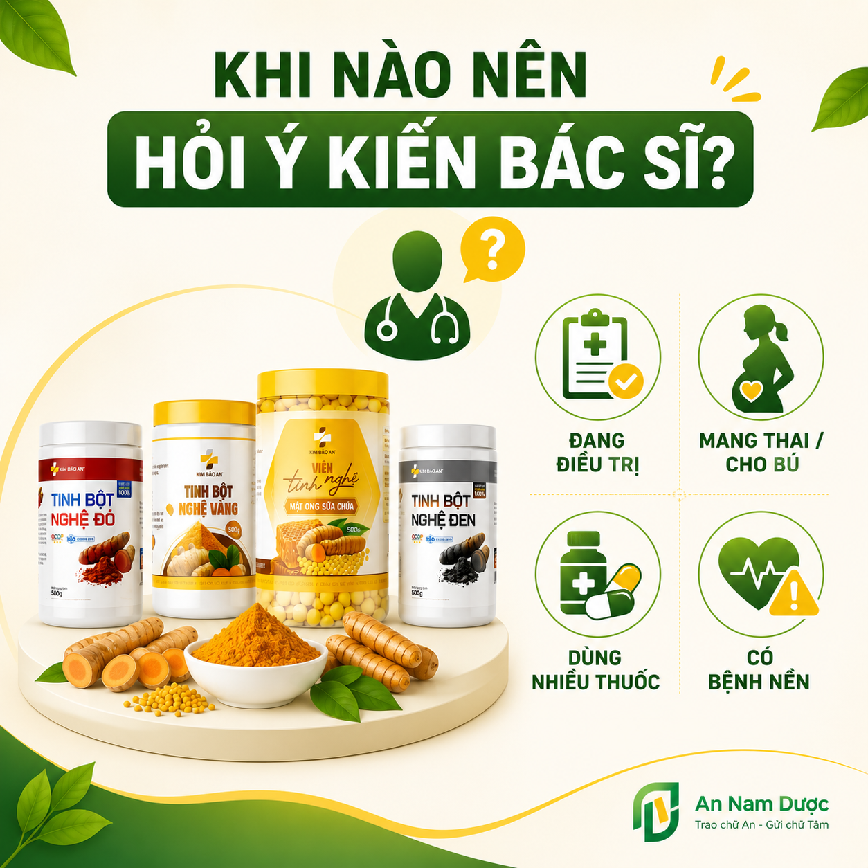 Khi nào nên hỏi ý kiến bác sĩ?