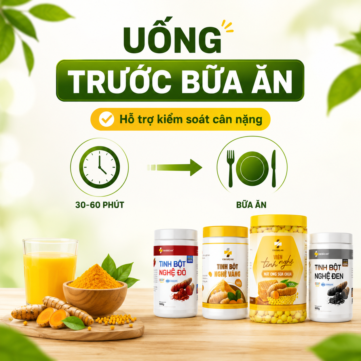 Uống trước bữa ăn
