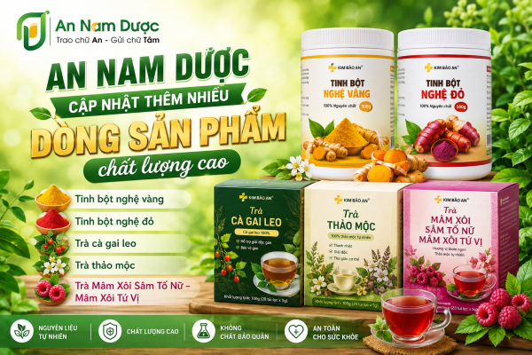 An Nam Dược Cập Nhập Thêm Nhiều Dòng Sản Phẩm Chất Lượng Cao