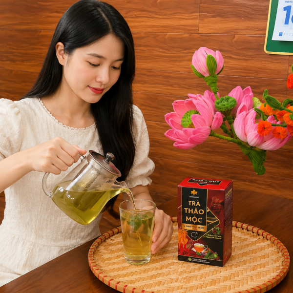 Chỉ 5 Phút Mỗi Ngày Để Thư Giãn Với Một Tách Trà Thảo Mộc